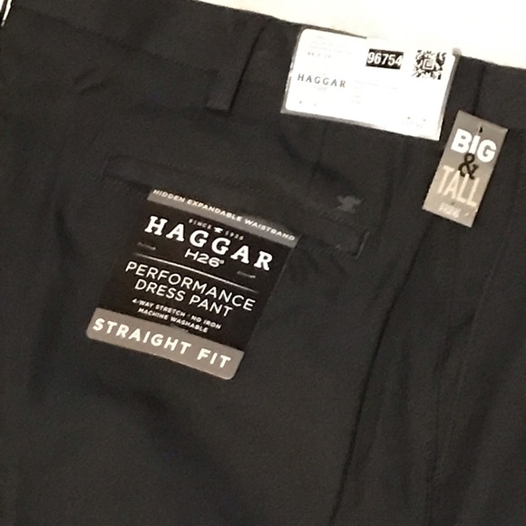 Pantaloni Eleganti Haggar H26 – Slim Fit, Tessuto Elasticizzato 4 Vie – Perfetti Per Ufficio E Serate